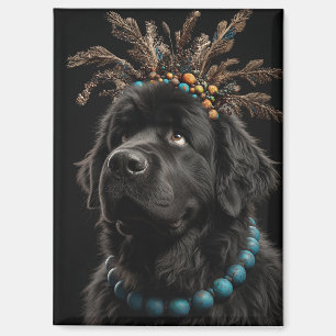 Federn und Fell Magnet