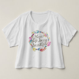 Federn und Perlen sind immer schön T-Shirt