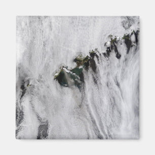 Federn von Okmok Vulkan, Aleuten Magnet