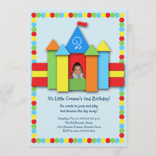 Federnd Bithday Einladung