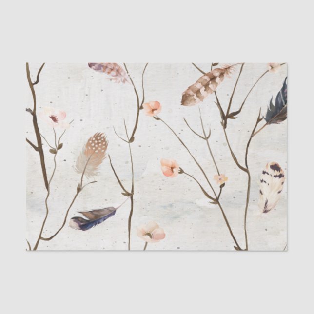 Federngewebe Seidenpapier (Vorderseite)