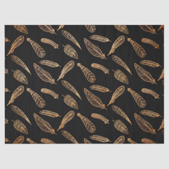 Federnpapier Seidenpapier (Vorderseite)