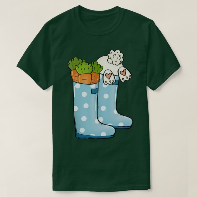Federnschuhe T-Shirt (Design vorne)