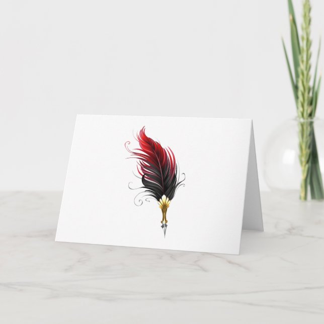 Federnstift mit Goldnippe (Vorderseite)