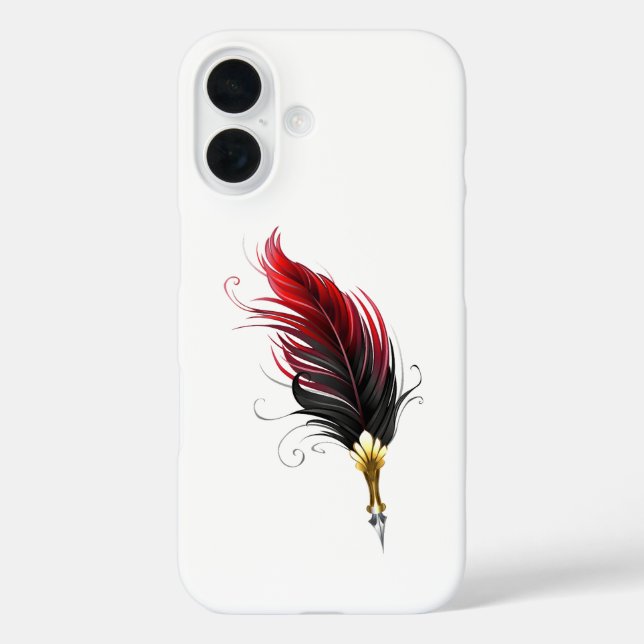Federnstift mit Goldnippe Case-Mate iPhone Hülle (Rückseite)