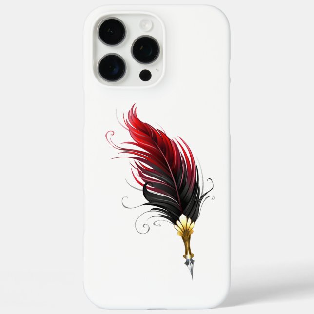 Federnstift mit Goldnippe Case-Mate iPhone Hülle (Rückseite)