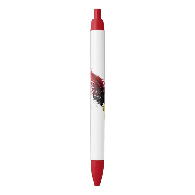 Federnstift mit Goldnippe Kugelschreiber (Vorderseite Vertikal)