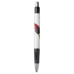 Federnstift mit Goldnippe Kugelschreiber