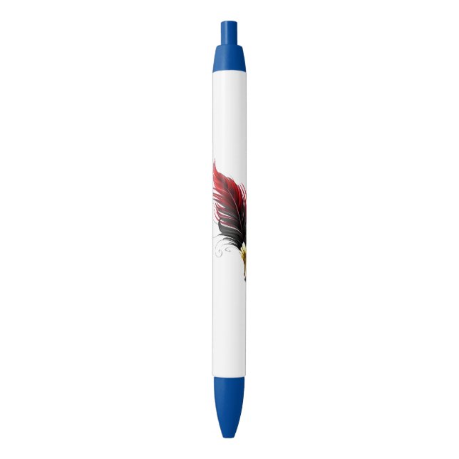 Federnstift mit Goldnippe Kugelschreiber (Vorderseite Vertikal)