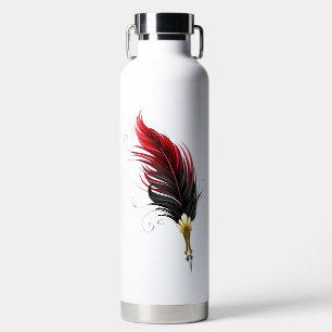 Federnstift mit Goldnippe Trinkflasche