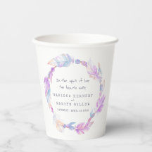 Federperlen lila Aquarellkunst