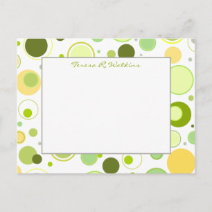 Federpunkte Postkarte