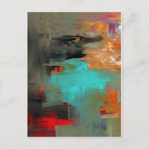 Federreflektion Postkarte