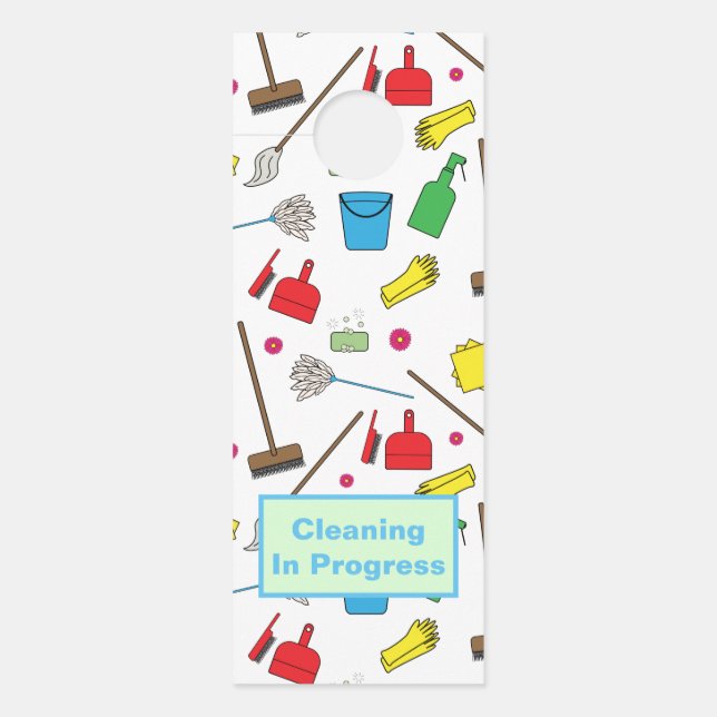 Federsäuberungsgefahr Türanhänger (Vorderseite)