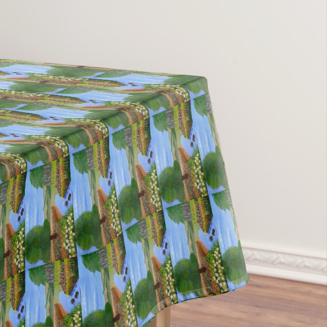 Federstreuer Tischdecke (Beispiel)