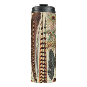 Federvogel-Wildlife-Antike-Federn Thermosbecher
