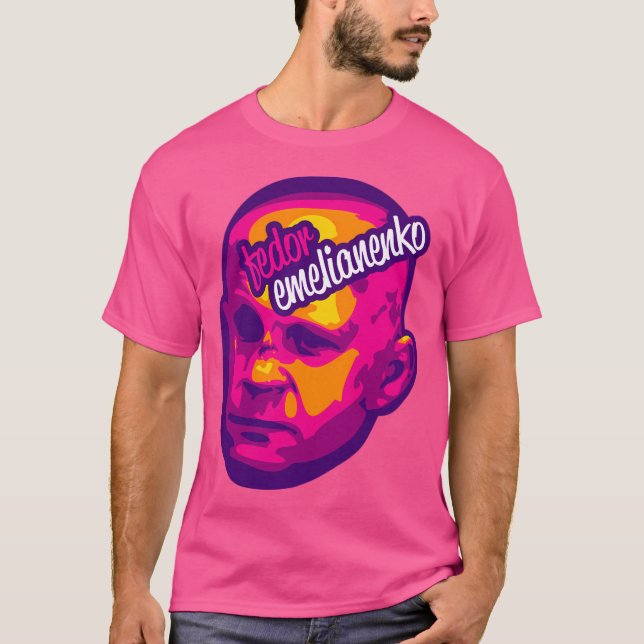 Fedor Emelianenko Mixed Martial Arts T-Shirt (Vorderseite)