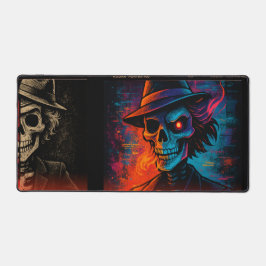 Fedora Skeleton Schreibtischunterlage