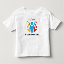 FedSERVES-Logo für Kleinkinder-T - Shirt