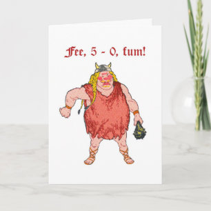 Fee, 5 - 0 card karte