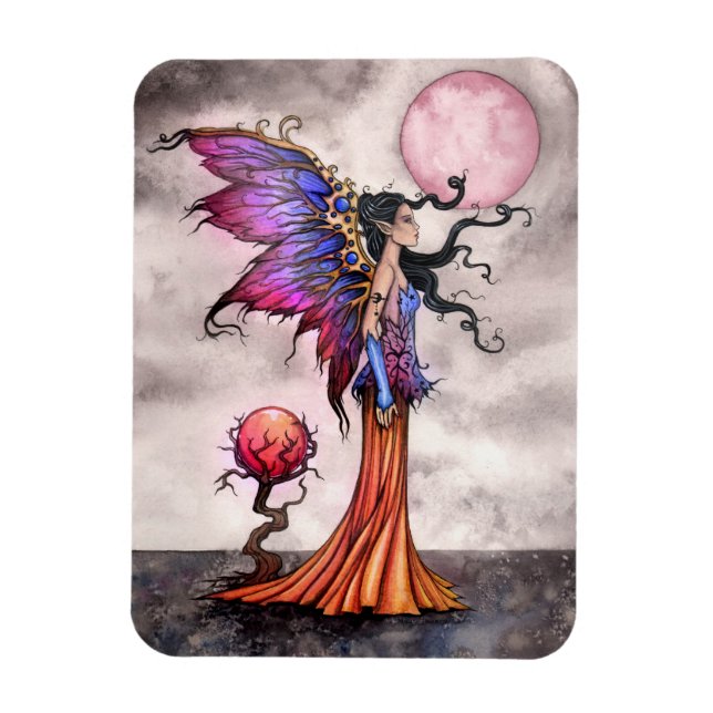 Fee Abigail Fantasy Fairy Vinyl Magnet (Vertikal)
