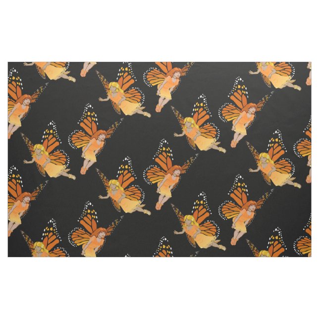 Fee Art Fabric Butterfly Fairy Muster Stoffe (Fat Quarter (45,7 x 55,9 cm))