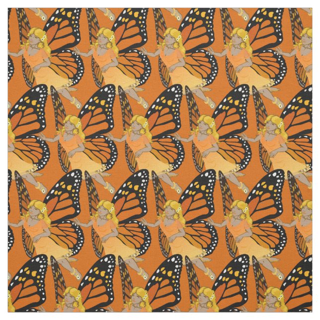 Fee Art Fabric Butterfly Fairy Muster Stoffe (Muster)