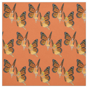 Fee Art Fabric Butterfly Fairy Muster Stoffe