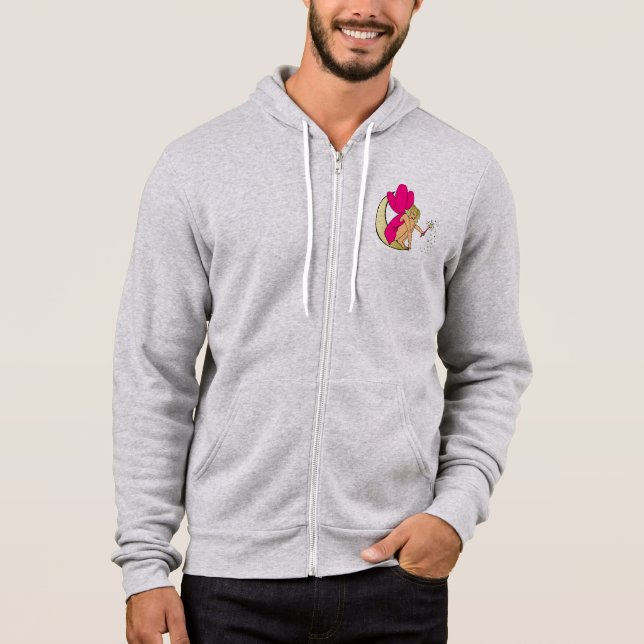 Fee, blaue Fee Hoodie (Vorderseite)