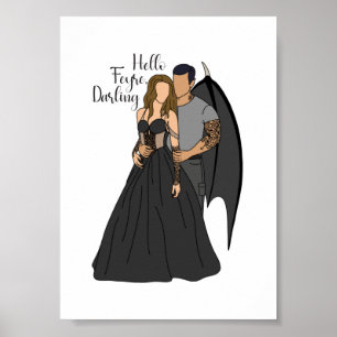 Fee Couple Print Poster