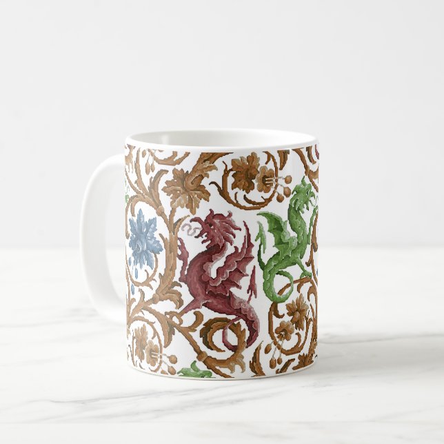 Fee Dragons Kaffee Tasse (Vorderseite Links)