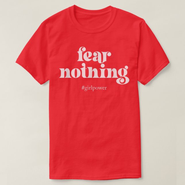Fee Girl Nothing Women Rights Power Feminist Eman T-Shirt (Design vorne)