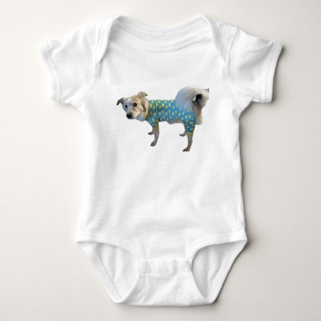 Fee Goose PJs Baby One-Piece - Awkfeifeigen Adorab Strampler (Vorderseite)