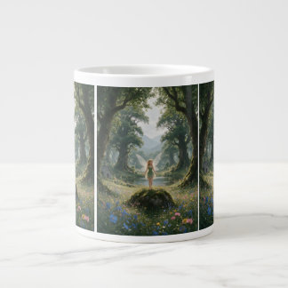 Fee im verzauberten Wald Jumbo-Tasse