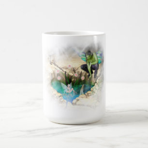 Fee in Elven Pond Vignette Kaffeetasse