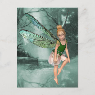 Fee Magic Fairy Postkarte