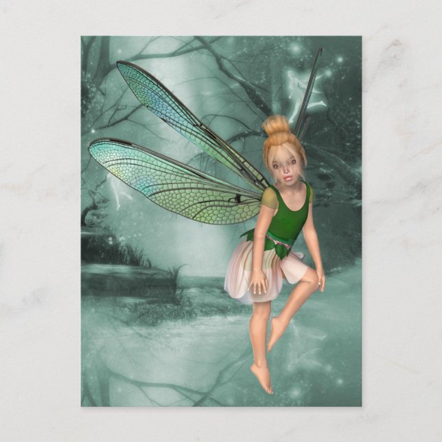 Fee Magic Fairy Postkarte (Vorderseite)