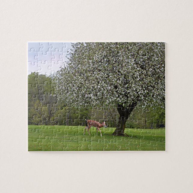 Fee mit Blossom-Tree-Puzzle Puzzle (Horizontal)
