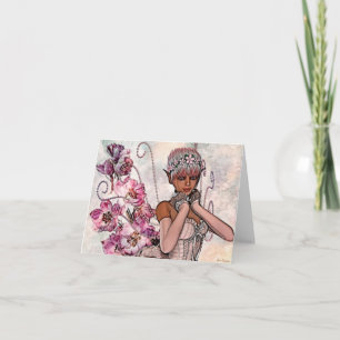 Fee Rose Art Notecard Karte