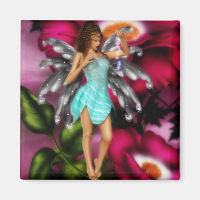 Fee Rose Magnet (Vorne)