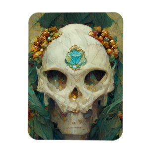 Fee Skull Fantasy Magnet