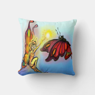 Fee und Butterfly Kissen