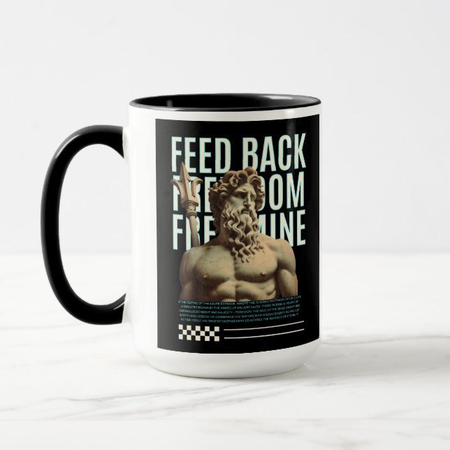 feed back free Dom sculpture mug Tasse (Links)