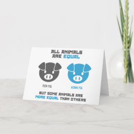 Feed Pig, Acorn Karte