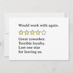 Feedback für gemischte Arbeitnehmer - Stärken und  Einladung