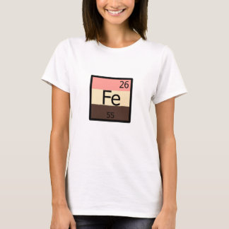 Feedeeisen Fe Periodic Table Feedist T - Shirt