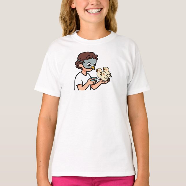 Feeding Birds T-Shirt (Vorderseite)