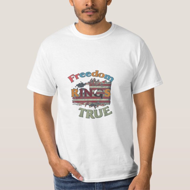 Feedom Rings True T-Shirt (Vorderseite)