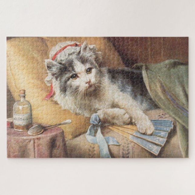 Feel Better Kitty Puzzle (Horizontal)