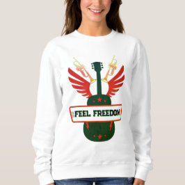 Feel Freedom Sweatshirt | Freefit Women's Cotton-P